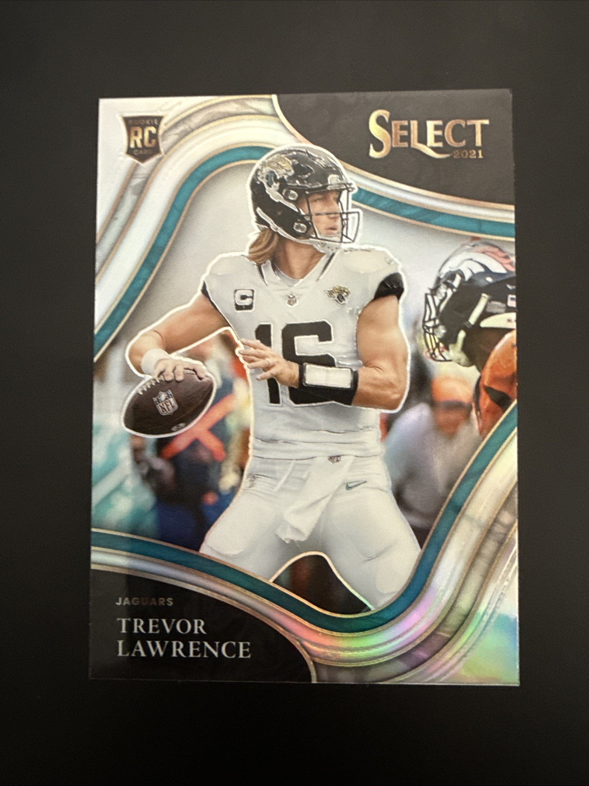 2021 Panini Select Field Level Trevor Lawrence Silver #343 (RC)
