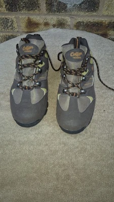 COTTON TRADERS Mens Trail Walking Shoes Outdoor Sneakers Wide E Fit Brown Size 5 - Image 1 of 4