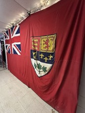 Authentic Canadian Red Ensign Flag | 8×12 Ft | Pre-1965| Heavy Cotton