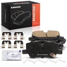 A-Premium 4Pcs Rear Ceramic Brake Pads with Hardware for Buick Encore GX Chevy