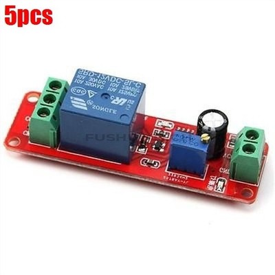 5pcs delay switch NE555 modules power relay modules 12V Ic new ci #qo