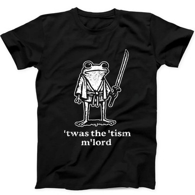 It Was The Autism M lord Medieval Knight Frog T-Shirt 531