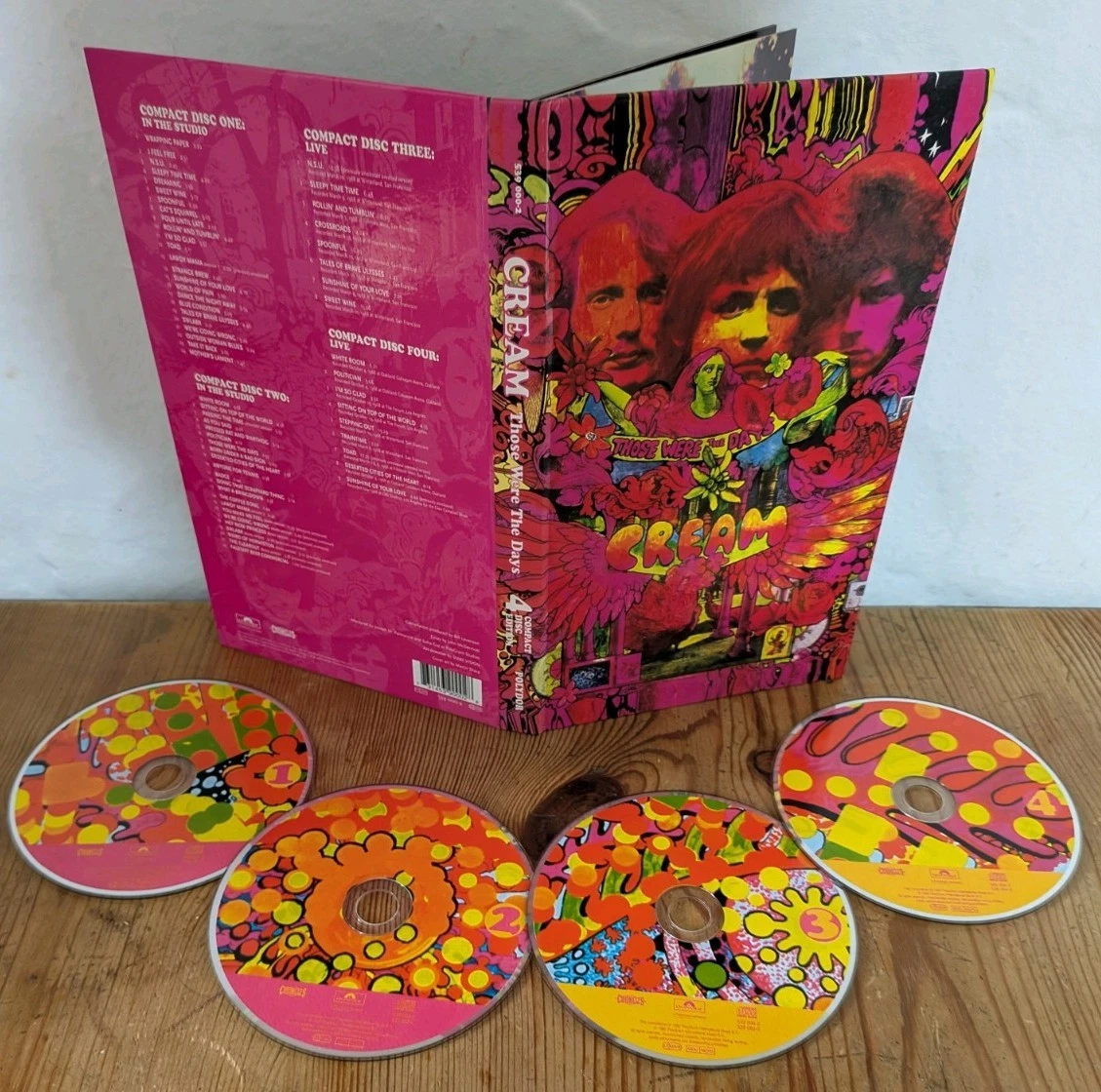 Preços baixos em Conjunto de caixa de Creme CDs de música | eBay