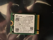SK hynix BC711 256GB M.2 2230 PCIe NVMe SSD HFM256GD3GX013N Thermal Pad