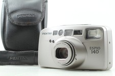  Exc 5 Pentax ESPIO 140 SILVER Point  Shoot 35mm Film Camera From JAPAN
