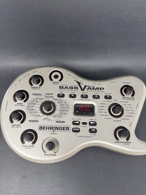 Behringer Bass V-Amp Virtual Foot Switch Effect Processor AS IS Parts Repair