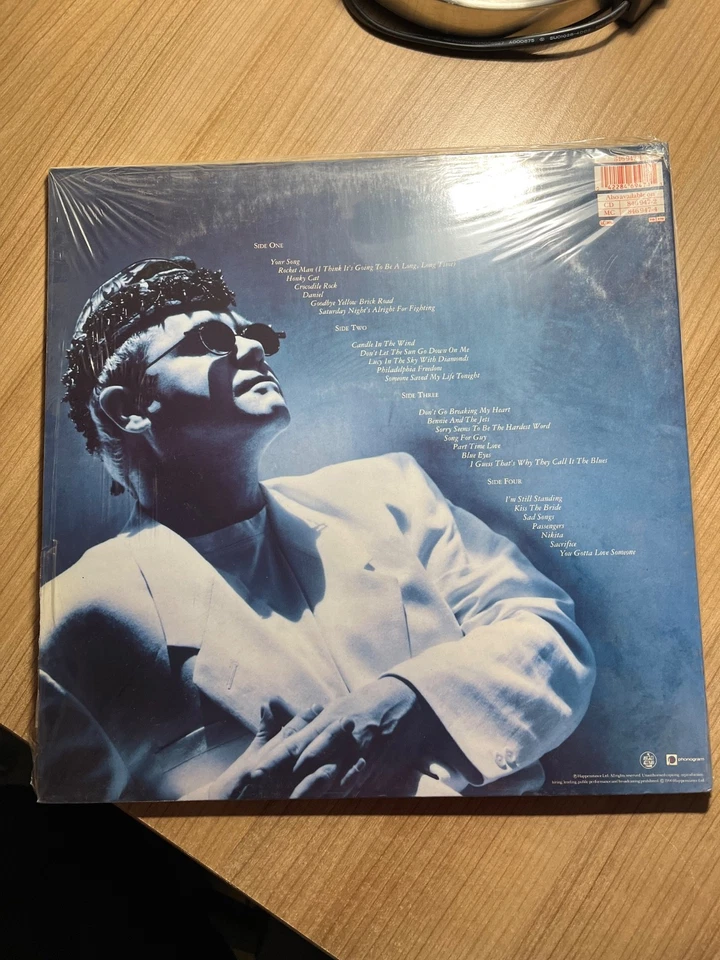 Vinyl Elton John The very best of in Folie 1990 | STILL SEALED - Bild 2 von 4