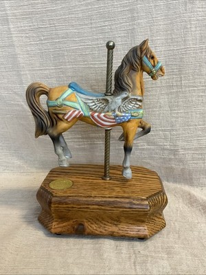 Vintage Willitts Designs Heritage Collection Carousel Horse Music Box