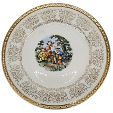 Decorative Plate - Eggshell Georgian Homer Laughlin China