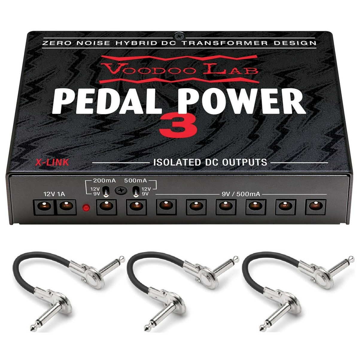 New Voodoo Lab Pedal Power 3 Guitar Effects Pedalboard Power