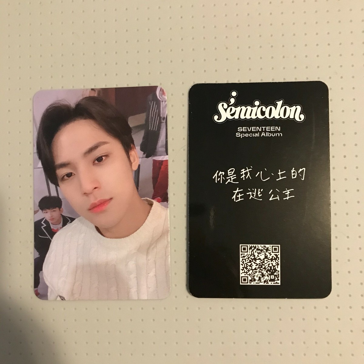 ジョシュア SEVENTEEN 中国 一直娱 予約特典 semicolon ジョシュア SEVENTEEN 中国 一直娱 予約特典 semicolon