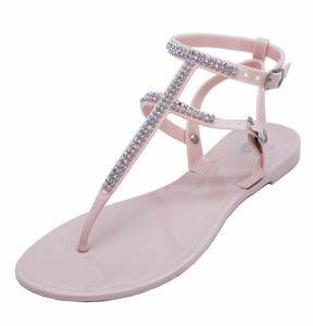 diamante jelly sandals uk
