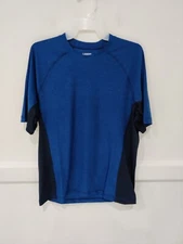 NWT Lands' End Men's Crew Neck Short Sleeve Rash Guard UPF 50 XL $60 FLF120