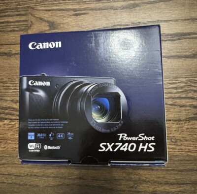 #ad NEW Canon PowerShot SX740 HS 20.3MP Compact Digital Camera Silver $652.88