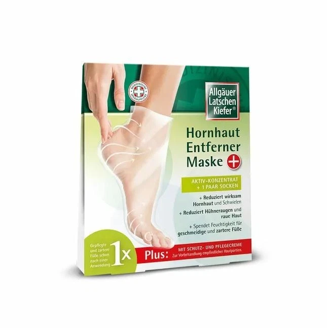 Allgäuer Latschenkiefer Hornhaut-Entferner Maske plus, 1 Stk., PZN 16140105