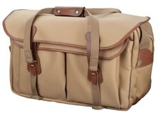 Billingham 555 Mk. II Extra Large Camera / DSLR Bag - Khaki Canvas with Tan Trim