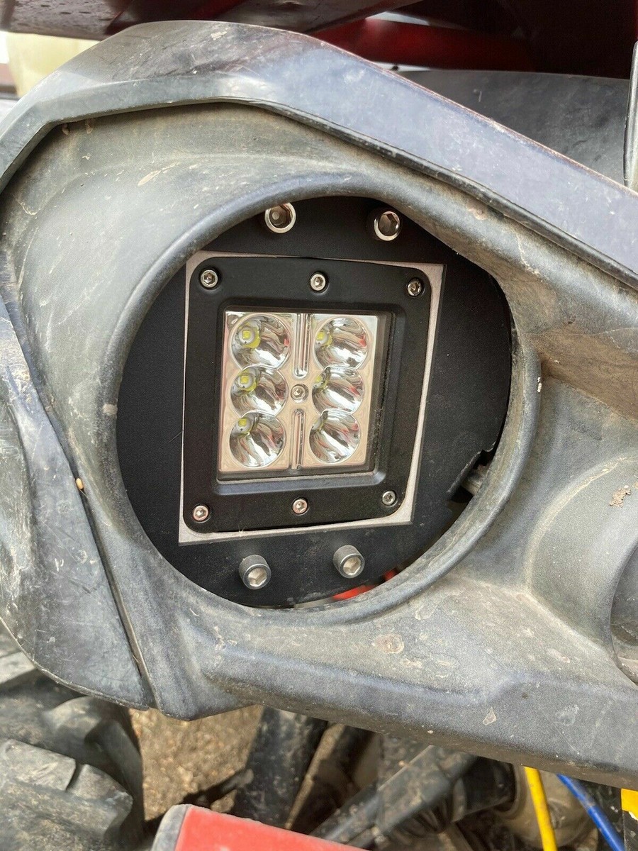Retrofitting Flush Mount LED Pods In Square Headlights - Foto 4
