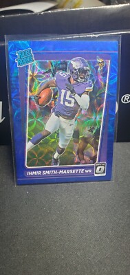2021 Donruss Optic Ihmir Smith-Marsette Blue Scope Prizm Rated Rookie Vikings SP