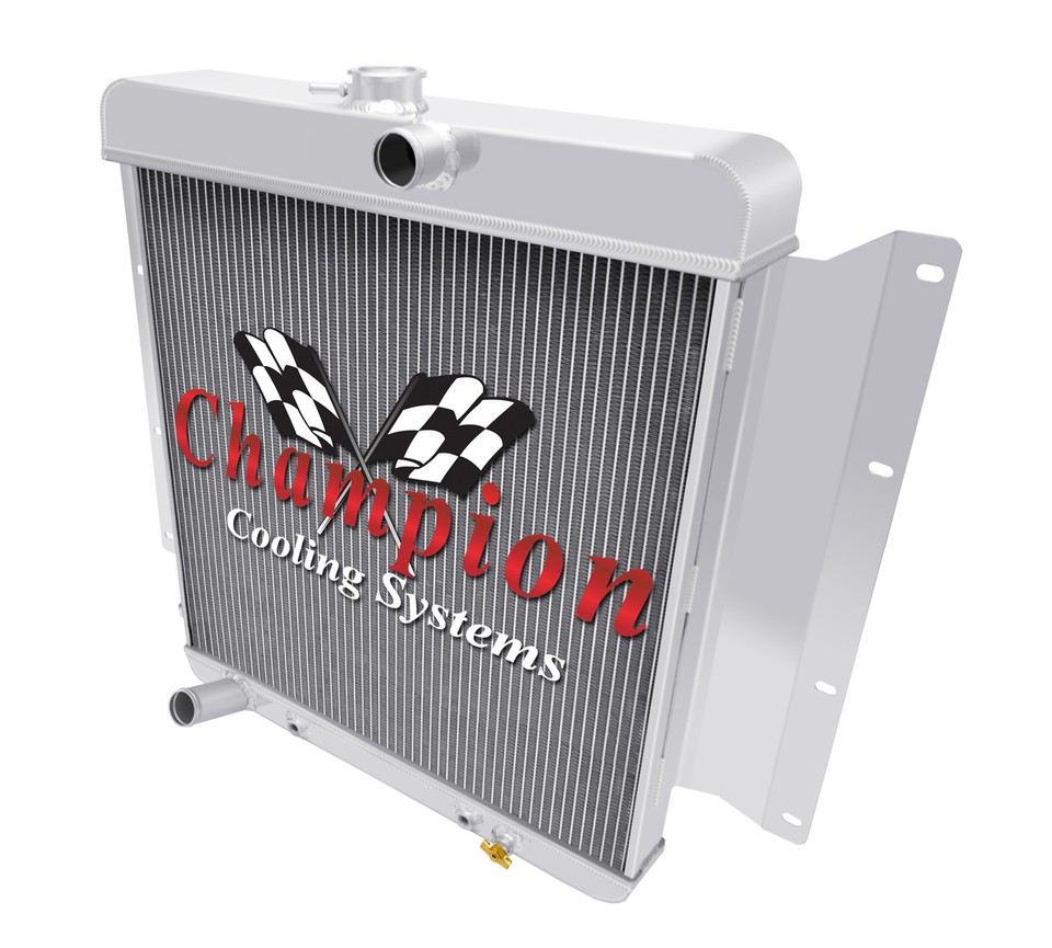 2 Row Kool Champion Radiator for 1961 - 1969 Dodge D100 Series | eBay
