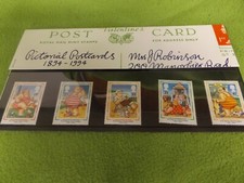 Confezione Presentazione Royal Mail 246 Francobolli Cartolina San Valentino 