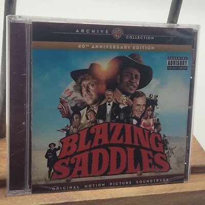 OOP NEW SEALED CD BLAZING SADDLES 49th Anniversary Archive WB CD