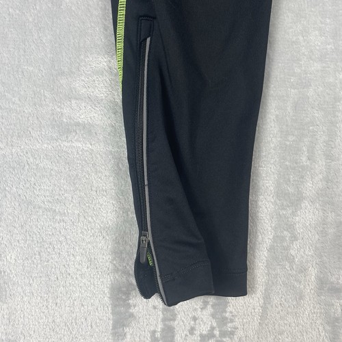 Nike POWER RUNNING REFLECTIVE TIGHT FIT LEGGING PANT Men's Medium Black Neon - Picture 6 of 9