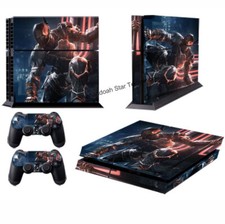 NEW Robot Vinyl Decal Skin Sticker Case For Sony PS4 Console  2 Controllers 22