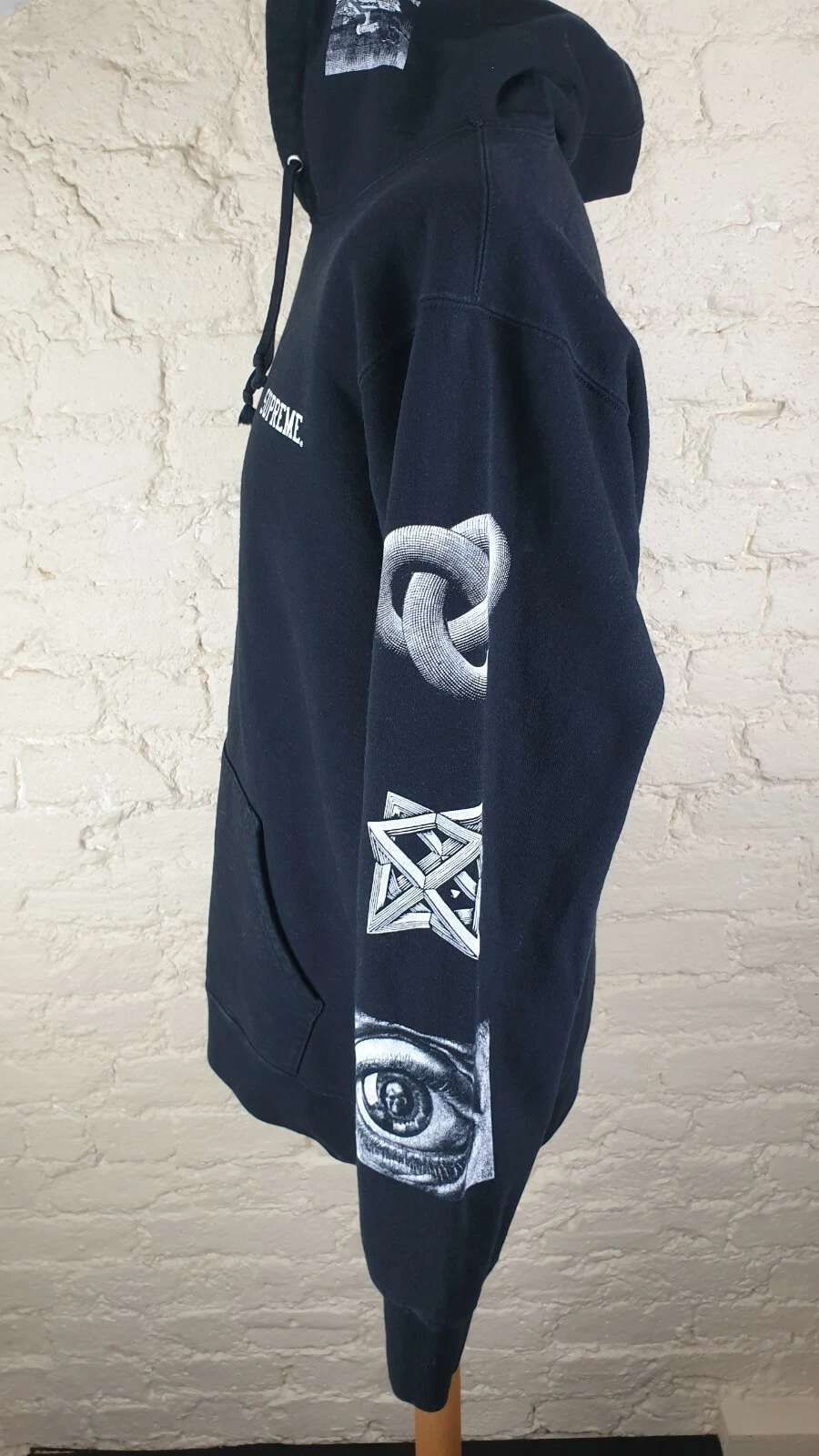 SUPREME x M.C. Felpa con cappuccio da uomo ESCHER taglia: grande OTTIME condizioni