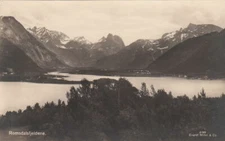 F-179 Norway Romsdalsfjeldene Vintage Real Photo Postcard RPPC
