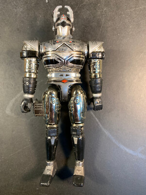 Metallix Beetle Blast'n Titanium Silver Big Bad Beetleborgs 1997 Bandai Figure