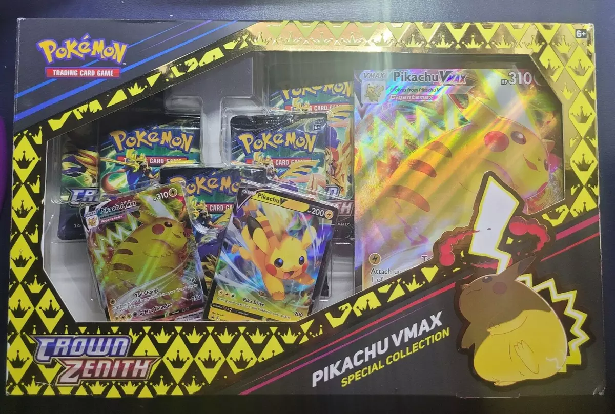 Pikachu + Pikachu Vmax Promos - Crown Zenith - Level Up Store