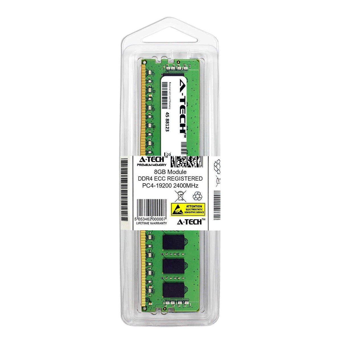 8GB DDR4 2400MHz PC4-19200 RDIMM Replacement for HP 809079-581