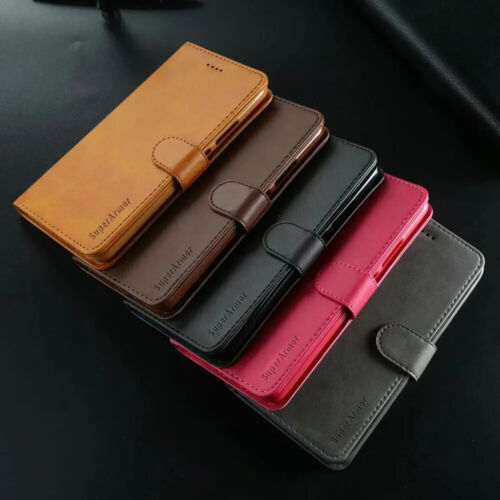 For Samsung Galaxy S25 S24 S23 FE S22 Ultra Plus Case Leather Wallet Phone Cover - Picture 2 of 22