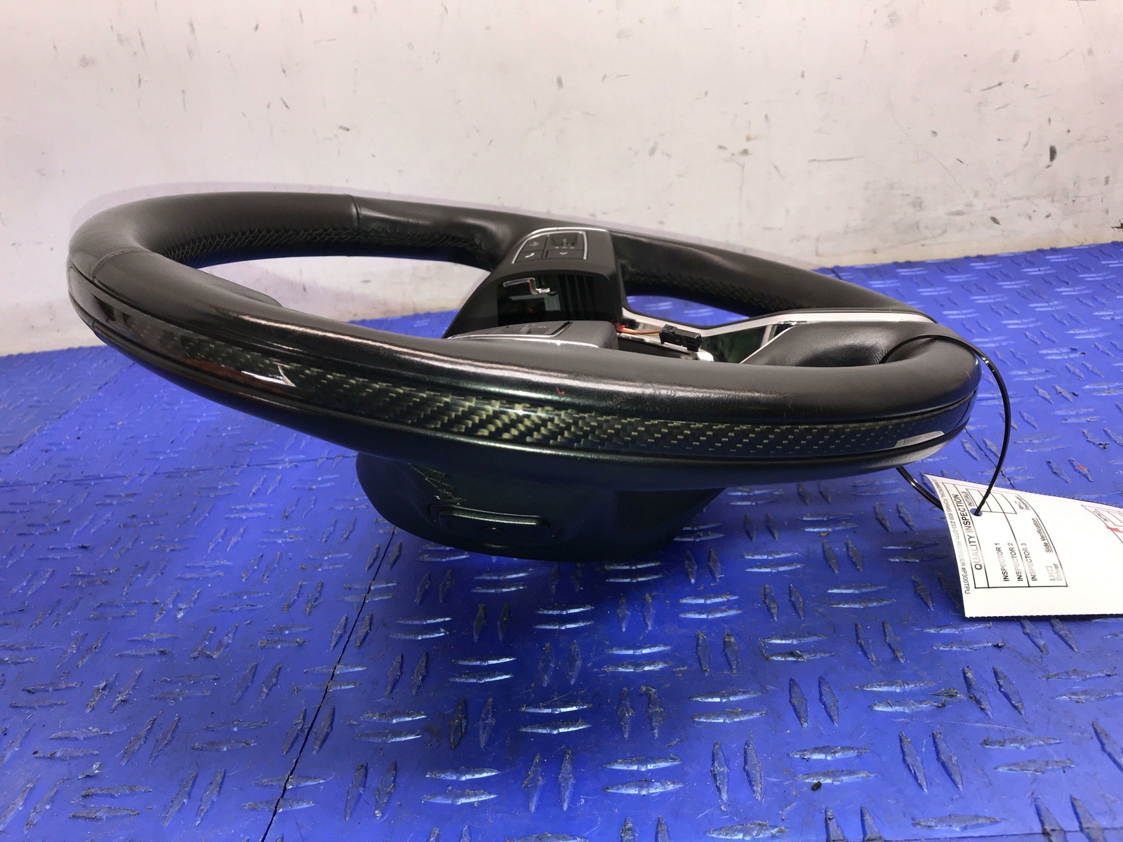 2013 - 16 MASERATI QUATTROPORTE M156 STEERING WHEEL BLACK CARBON FIBRE 670044515