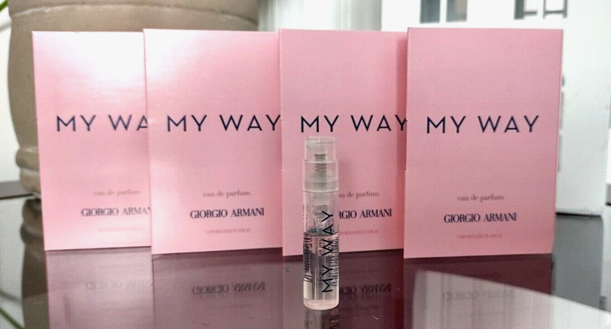 Giorgio Armani MY WAY Set of Eau De Parfum Mini Samples FREE - Main Image
