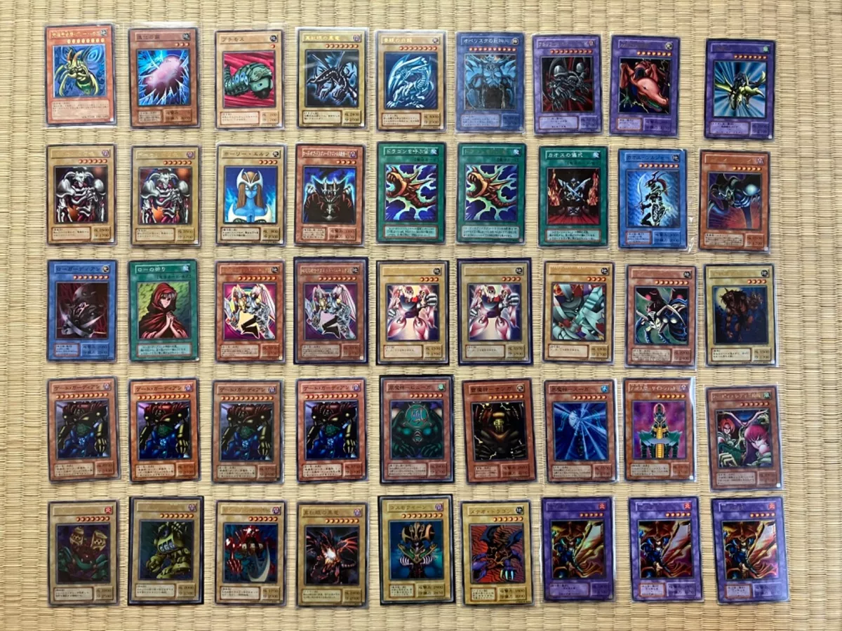 YUGIOH 45 CARDS SET JAPANESE VER OLD DESIGN CARD 遊戯王 45枚セット