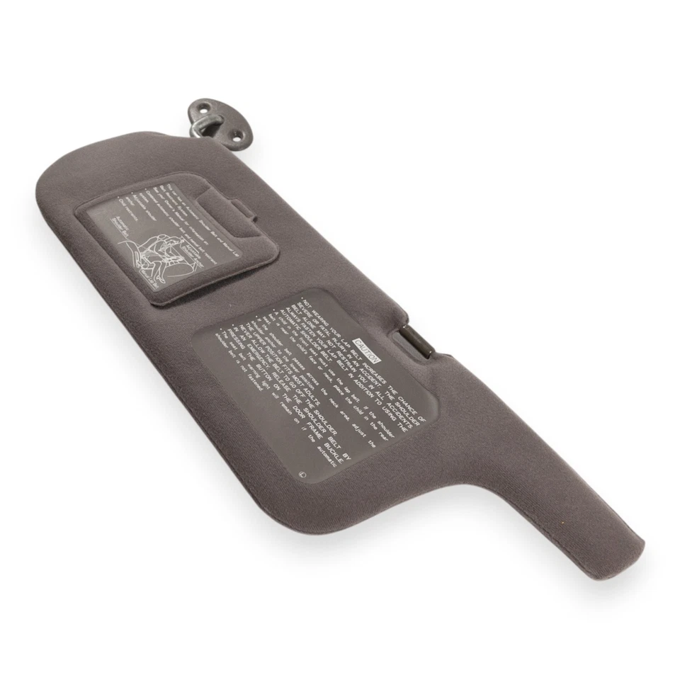 Parasol lado izquierdo Toyota Corolla & Geo Prizm 1988-1992 tela topo Foto 3 de 4