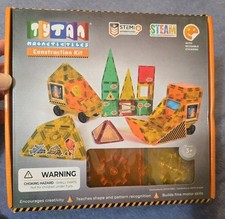TYTAN Magnetic Tiles Construction Kit STEM Building Set Ages 3 