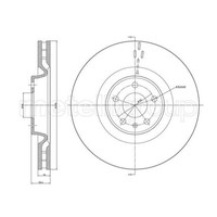 Metelli 2X Bremsscheibe Vorne Ø356 Mm BelüFtet FüR Audi A6 Avant 4G5 C7 4GD
