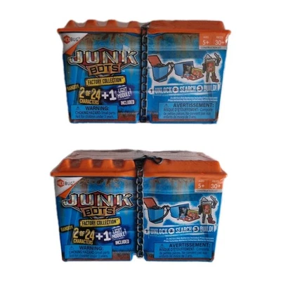 2 x Hexbug Junk Bots Factory Collection Twin Pack