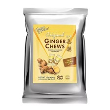 Prince of Peace Ginger Chews Original, 1 lb. Candied Ginger, Natural Ginger Chew