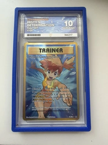 Misty's Determination 108/108 Evolutions 2016 Pokemon Ace 10