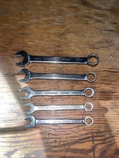 Matco Usa 5 Piece Metric Short End Wrench Set 12pt Wc M2 9-11 13 15mm