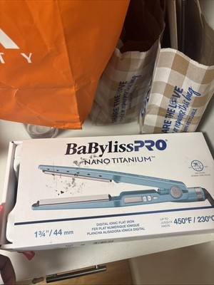 BaBylissPRO Nano Titanium Plated Ultra-Thin Straightening Iron 2 inch