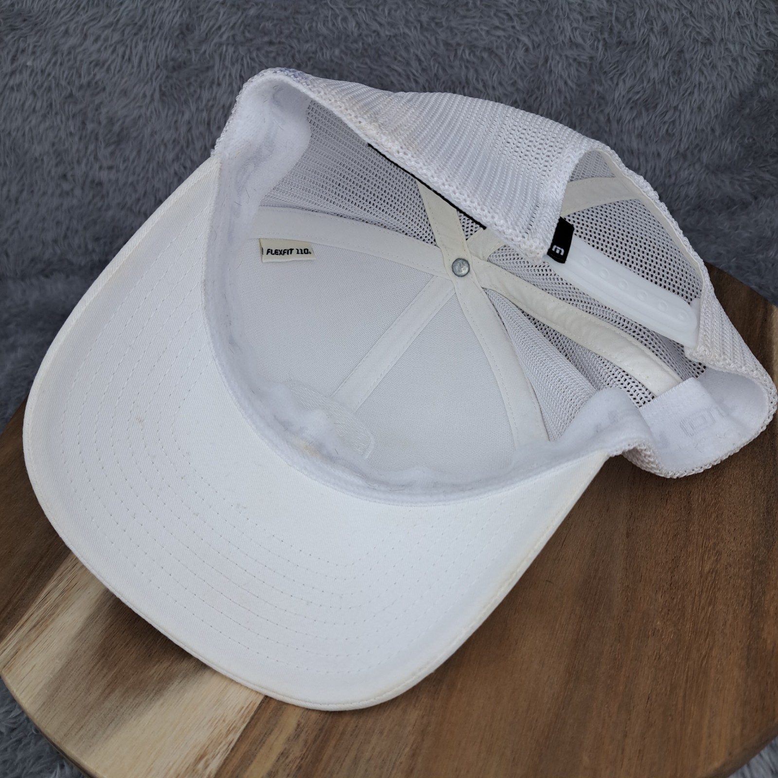 Travis Mathew Hat Cap Snap Back White Patch Logo … - image 9