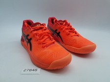 Asics Gel-Resolution 8 Tokyo Womens Size 8.5 Tennis Pickleball Shoes Sunrise Red