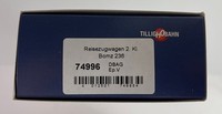 Tillig 74996 H0 Reisezugwagen 2. Klasse Bomz 236 Der Db Ag, Ep. V