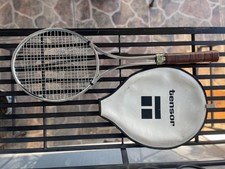 Tensor vintage aluminum tennis racquet
