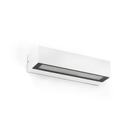 Outdoor Led Wandleuchte Lako 8W, 3000K, IP65, Weiß Matt