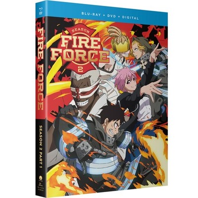 New Fire Force: Season 2 - Part 1 (Blu-ray + DVD + Digital Copy) (Blu-ray)